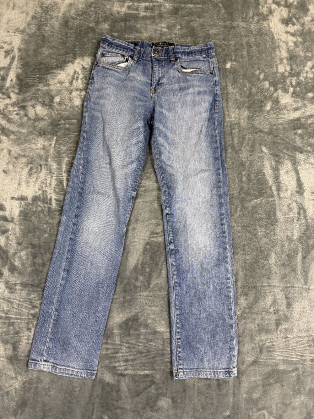 Lucky Brand Classic Straight Fit Womens Blue Denim Jeans Size 14